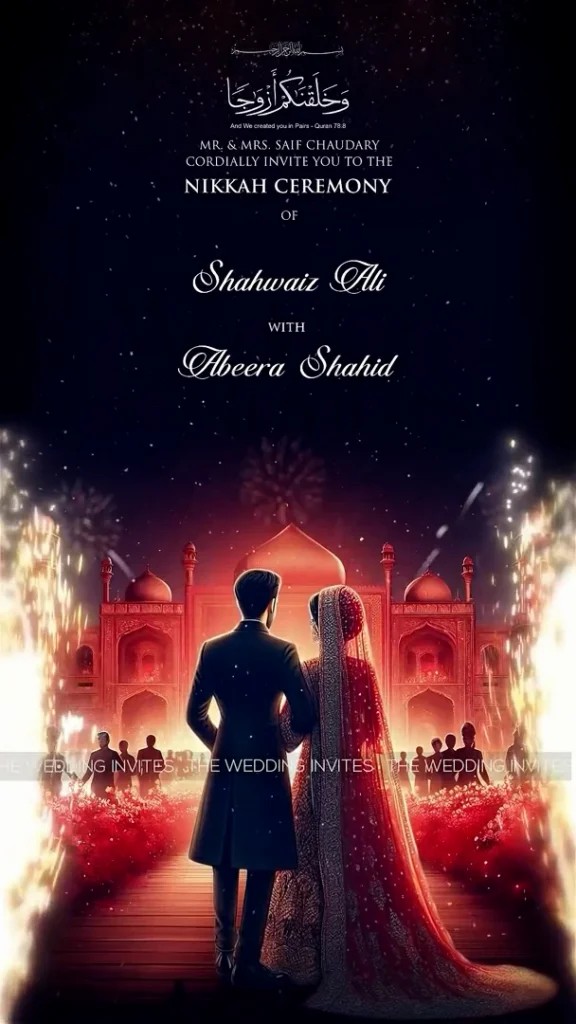 Wedding Invitation | Animated Video
