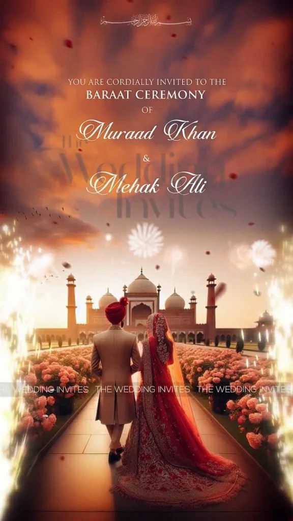 Traditional Wedding Invitation | Animated Video
