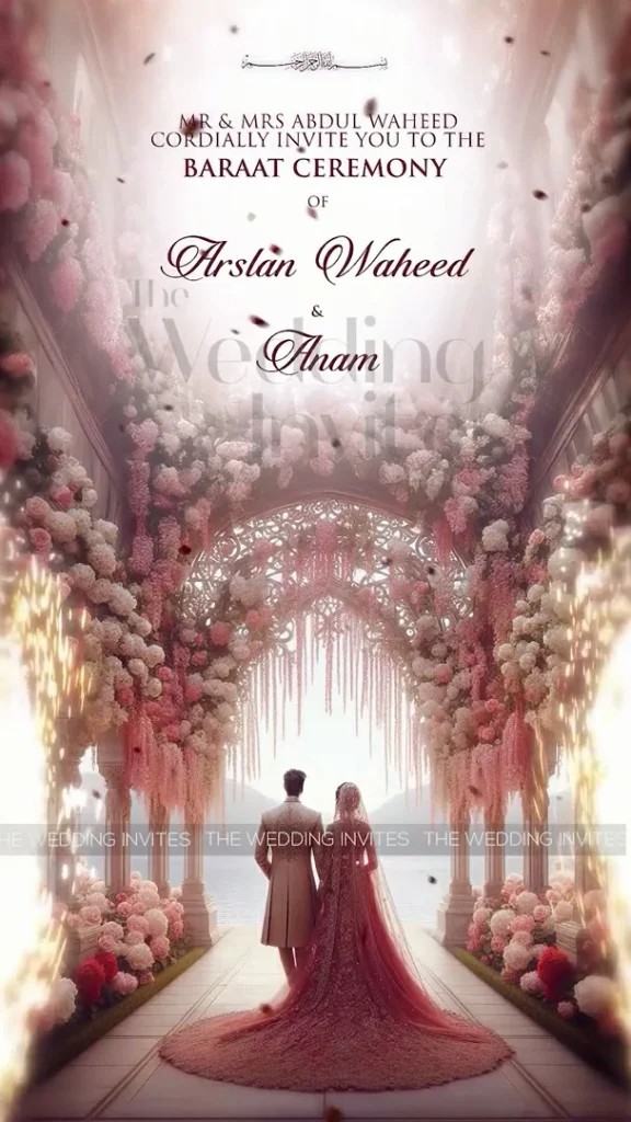 Barat Wedding Invitation | Animated Video