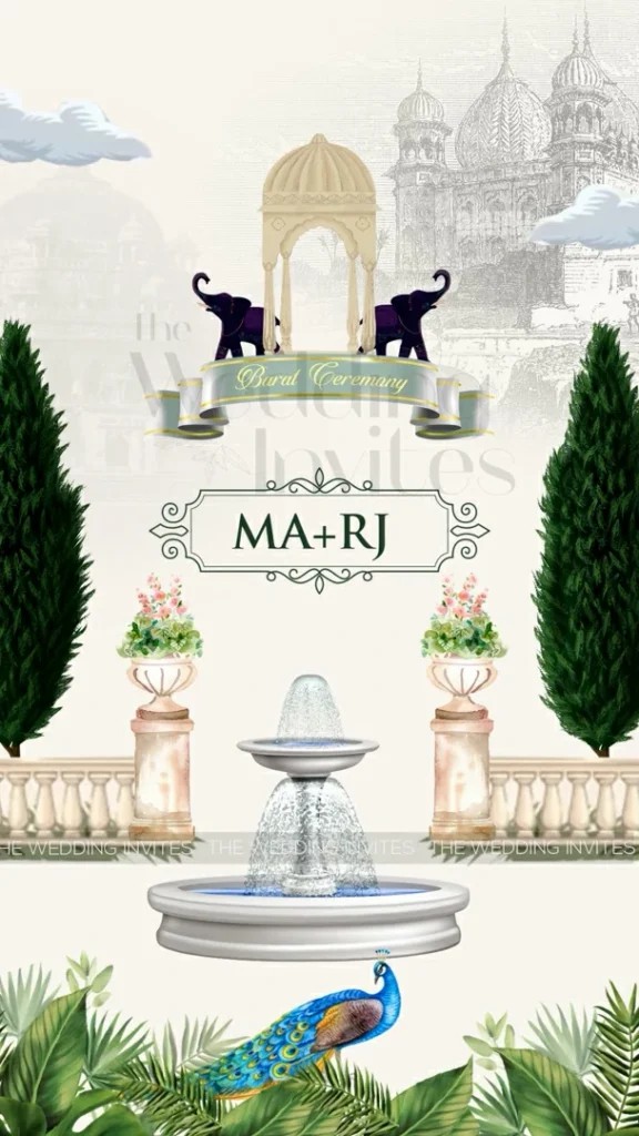 The Royal Barat Invitation | Animated Video