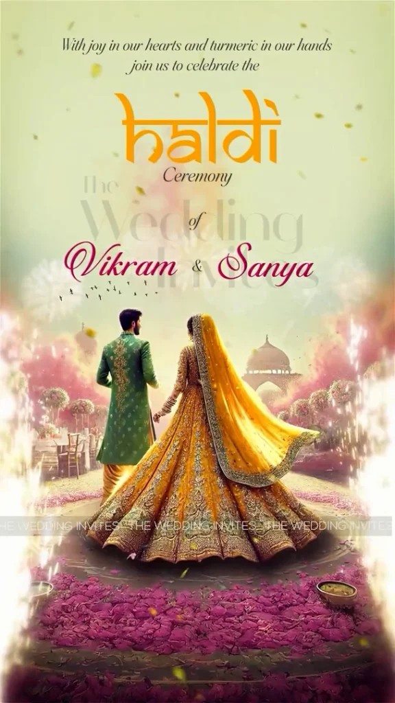 The Haldi Invitation | Animated Video