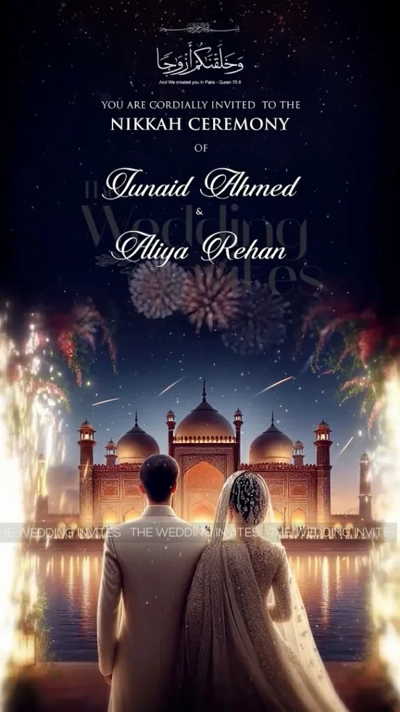 Regal Nikkah Invitation | Animated Video