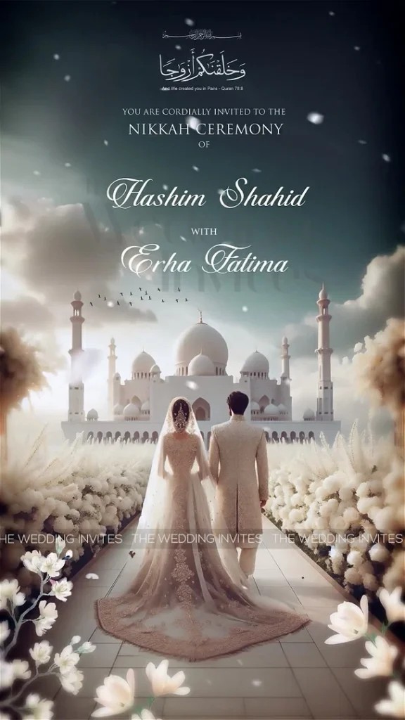 Elite Nikkah Invitation | Animated Video