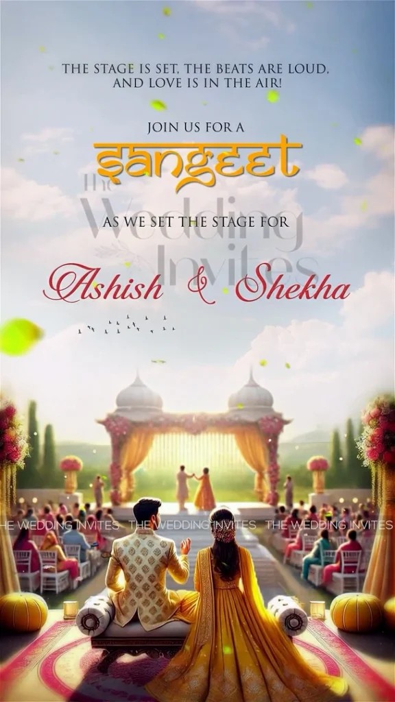 Sangeet Invitation | Animated Video