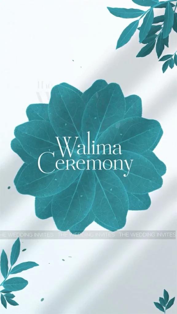 The Verdant Walima Invitation | Animated Video