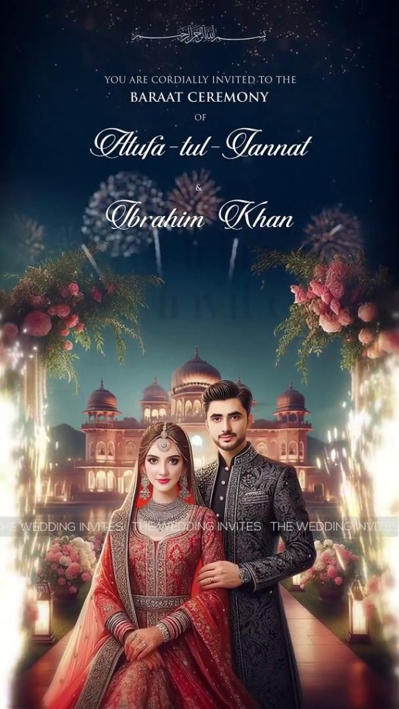 Barat Invitation | Night Theme | Animated Video