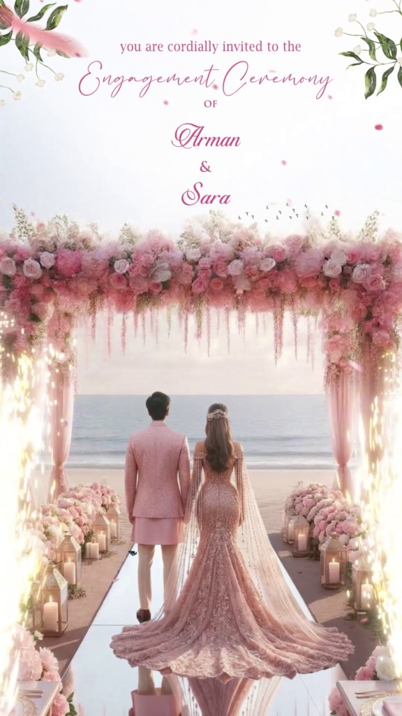Engagement Invitation | Beach Vibes