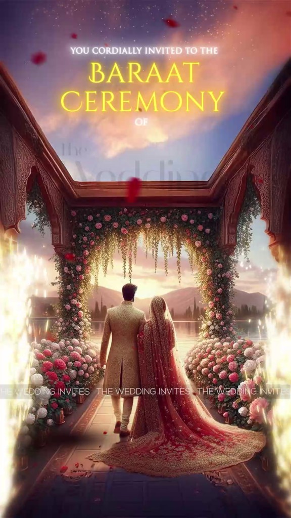 Royal Wedding Door Invitation | Animated Video