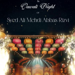 Qawali Night & Mehndi Invitation |