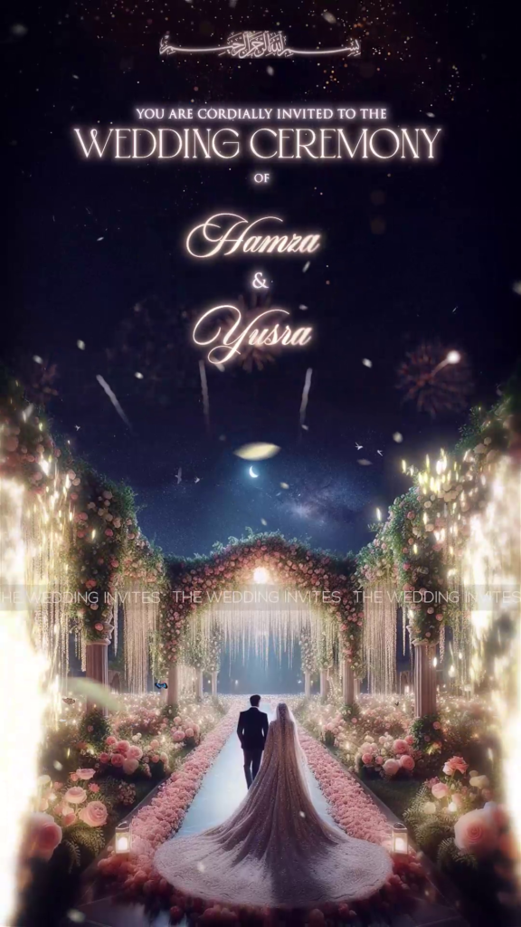 Wedding Invitation | Stage for a perfect night
