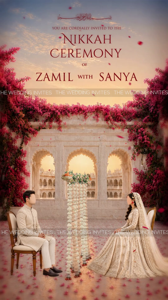 Nikkah Invitation | Qabool Hai